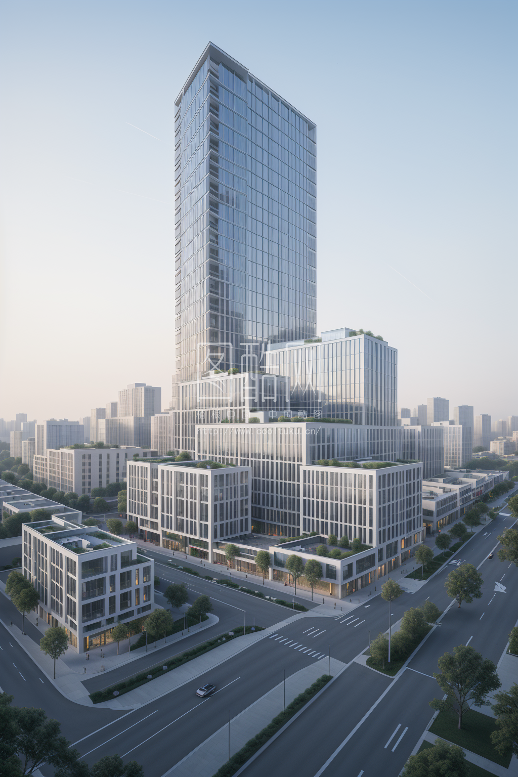 普通高楼城市